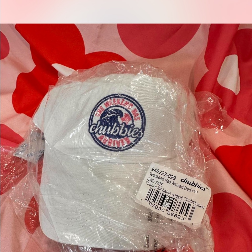 Chubbies White Weekend Dad Hat